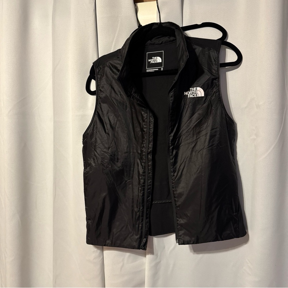 North face lightweight vest, lightly padded in front.